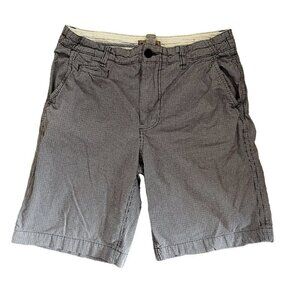 Ruff Hewn men's shorts checkered blue and white pants comfortable bermuda summer